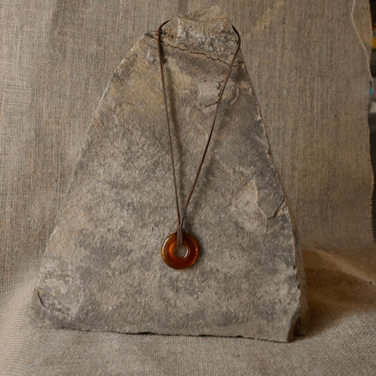 EARTH NECKLACE | Light Amber/Havana