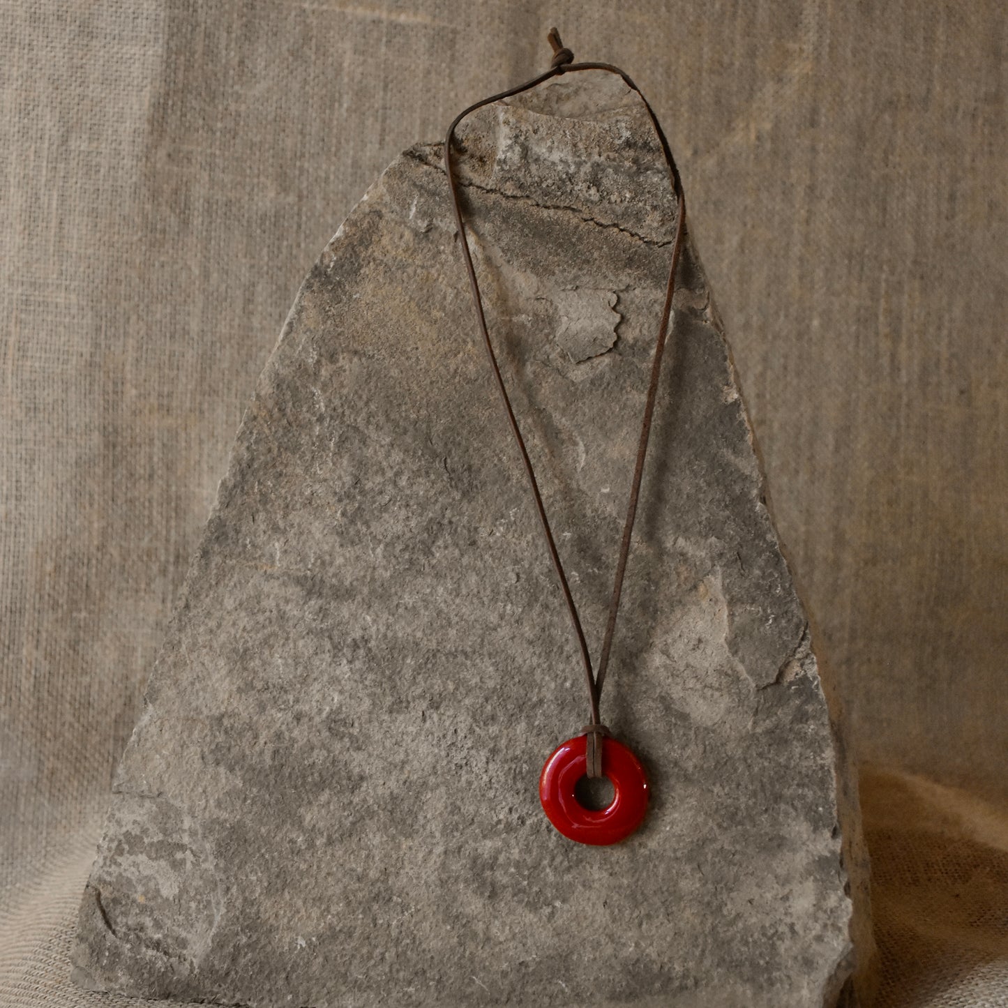 EARTH NECKLACE | Lava/Havana